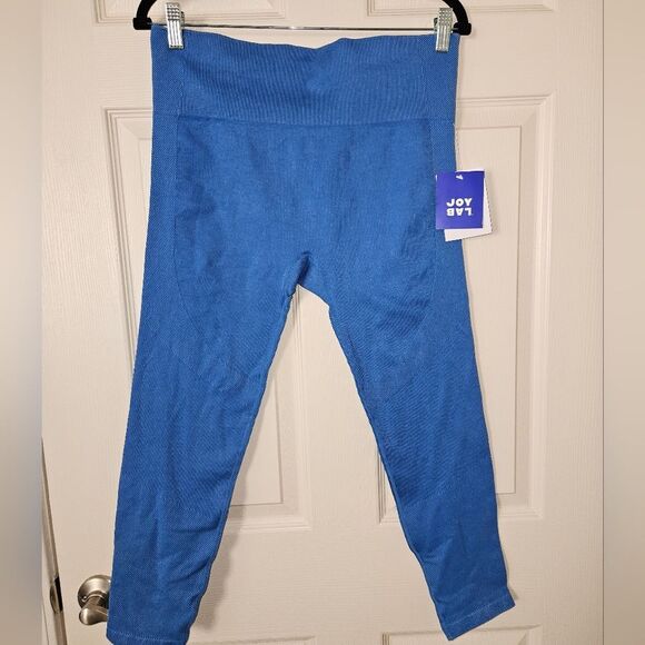 Joy Lab High- Rise Legging 7/8 Length Size XL Blue NEW - Picture 2 of 6